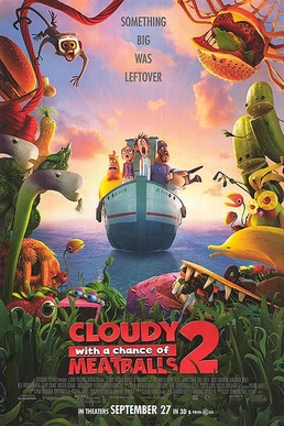 <i>Cloudy with a Chance of Meatballs 2</i> 2013 animated film by Cody Cameron and Kris Pearn