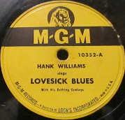 <span class="mw-page-title-main">Lovesick Blues</span> 1949 single by Hank Williams