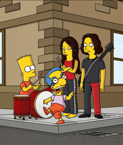 <span class="mw-page-title-main">Jazzy and the Pussycats</span> 2nd episode of the 18th season of The Simpsons