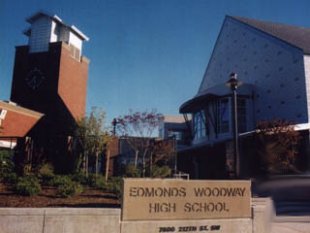 <span class="mw-page-title-main">Edmonds Woodway High School</span> Public secondary school in Edmonds, Washington , United States