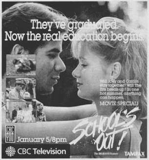 <i>Schools Out</i> (1992 film) 1992 television film based on the Degrassi franchise