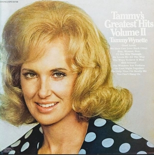 <i>Tammys Greatest Hits, Volume II</i> 1971 greatest hits album by Tammy Wynette