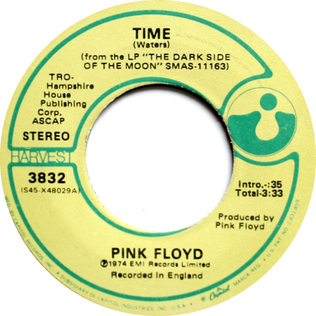 <span class="mw-page-title-main">Time (Pink Floyd song)</span> 1973 song by Pink Floyd