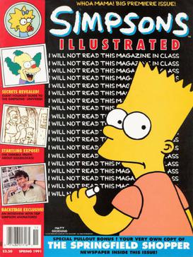 <i>Simpsons Illustrated</i> Magazine about The Simpsons