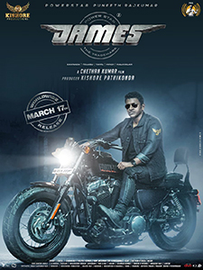 <i>James</i> (2022 film) 2022 film by Chethan Kumar