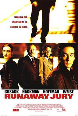 <i>Runaway Jury</i> 2003 American legal thriller film by Gary Fleder