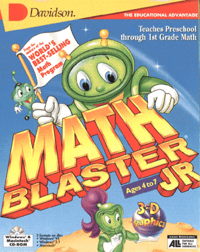 <i>Math Blaster Jr.</i> 1996 video game