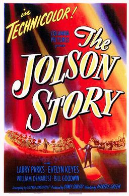 <i>The Jolson Story</i> 1946 film by Alfred E. Green