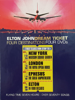 <i>Dream Ticket</i> (video) 2004 video album by Elton John