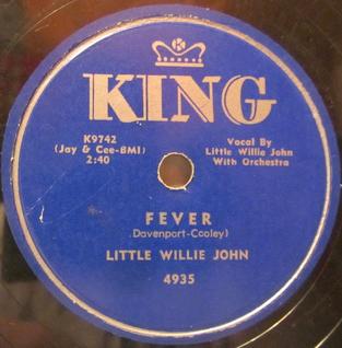 <span class="mw-page-title-main">Fever (Little Willie John song)</span> 1956 single by Little Willie John