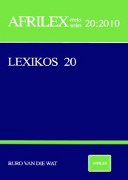 <i>Lexikos</i> Academic journal for lexicography