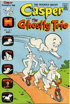 <span class="mw-page-title-main">Ghostly Trio</span> Fictional characters appearing in Harvey Comics