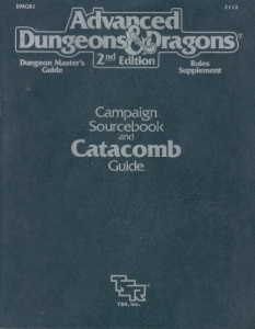 <i>Campaign Sourcebook and Catacomb Guide</i>