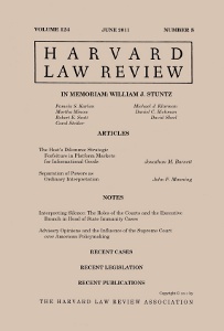 <i>Harvard Law Review</i> Academic journal