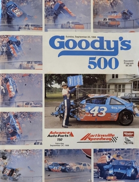 <span class="mw-page-title-main">1988 Goody's 500</span> 24th race of the 1988 NASCAR Winston Cup Series