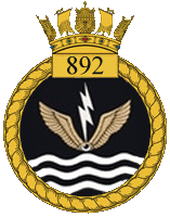 <span class="mw-page-title-main">892 Naval Air Squadron</span> Defunct flying squadron of the Royal Navys Fleet Air Arm