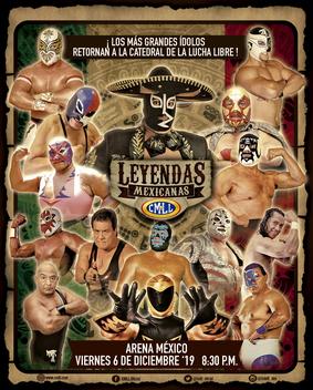 <span class="mw-page-title-main">CMLL Leyendas Mexicanas (2019)</span> 2019 Mexican professional wrestling show