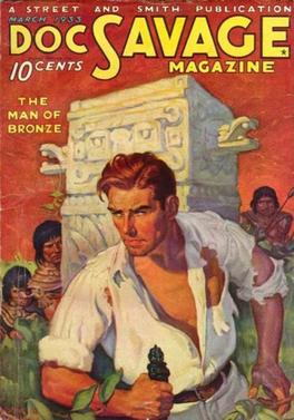 <span class="mw-page-title-main">Doc Savage</span> Fictional character in American pulp magazines during the 1930s and 1940s