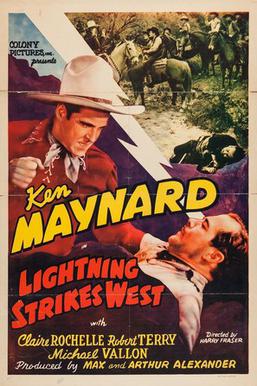 <i>Lightning Strikes West</i> 1940 film