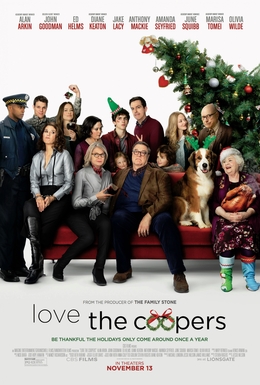 <i>Love the Coopers</i> 2015 American Christmas comedy-drama film by Jessie Nelson