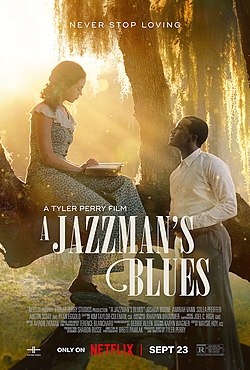 <i>A Jazzmans Blues</i> 2022 American drama film by Tyler Perry