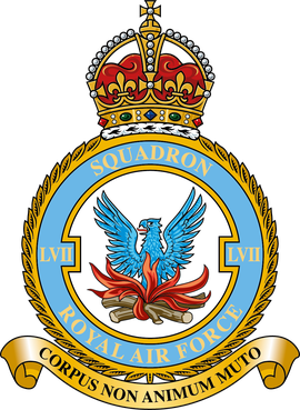 <span class="mw-page-title-main">No. 57 Squadron RAF</span> Flying squadron of the Royal Air Force