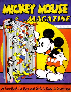 <i>Mickey Mouse Magazine</i> 1935–1940 American Disney comics magazine