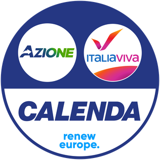 <span class="mw-page-title-main">Action – Italia Viva</span> Electoral list