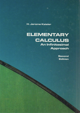 <i>Elementary Calculus: An Infinitesimal Approach</i>