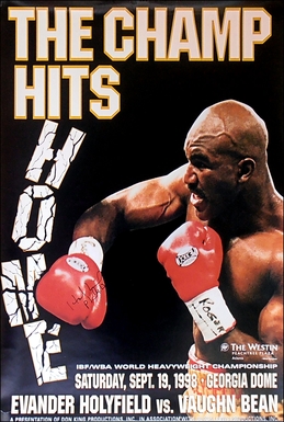 <span class="mw-page-title-main">Evander Holyfield vs. Vaughn Bean</span> Boxing competition