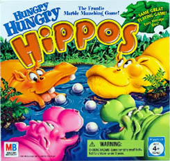 <span class="mw-page-title-main">Hungry Hungry Hippos</span> Childrens tabletop game