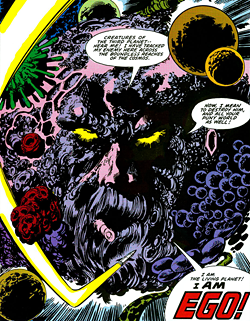 <span class="mw-page-title-main">Ego the Living Planet</span> Marvel Comics character