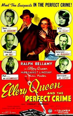 <i>Ellery Queen and the Perfect Crime</i> 1941 film by James P. Hogan