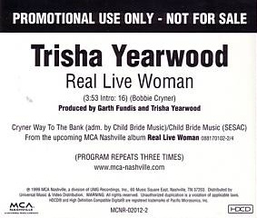 <span class="mw-page-title-main">Real Live Woman (song)</span> 2000 single by Trisha Yearwood