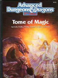 <i>Tome of Magic</i> 1991 role-playing game handbook