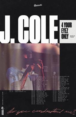 <span class="mw-page-title-main">4 Your Eyez Only World Tour</span> 2017 concert tour by J. Cole