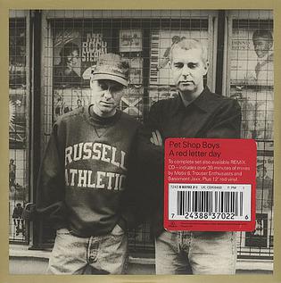 <span class="mw-page-title-main">A Red Letter Day</span> 1997 single by Pet Shop Boys