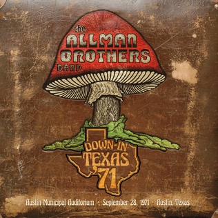 <i>Down in Texas 71</i> 2021 live album by The Allman Brothers Band