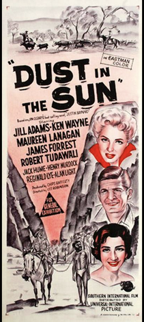 <i>Dust in the Sun</i> 1958 Australian film by Lee Robinson