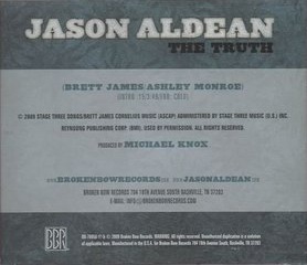 <span class="mw-page-title-main">The Truth (Jason Aldean song)</span> 2009 single by Jason Aldean