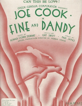 <i>Fine and Dandy</i> (musical) American musical comedy