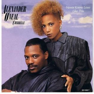 <span class="mw-page-title-main">Never Knew Love Like This</span> 1988 single by Alexander ONeal featuring Cherrelle