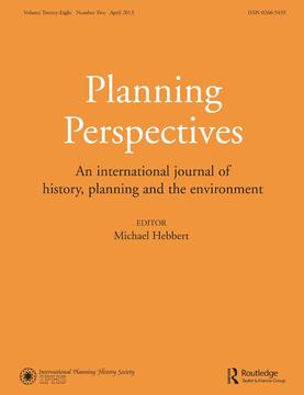 <i>Planning Perspectives</i> Academic journal