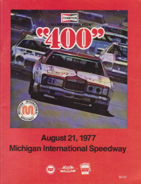 <span class="mw-page-title-main">1977 Champion Spark Plug 400</span> Auto race held at Michigan International Speedway in 1977