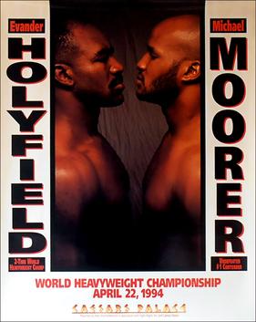 <span class="mw-page-title-main">Evander Holyfield vs. Michael Moorer</span> Boxing competition