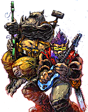 <span class="mw-page-title-main">Bebop and Rocksteady</span> Comics character