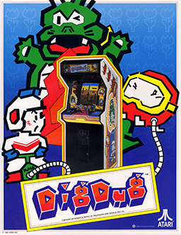 <i>Dig Dug</i> 1982 video game