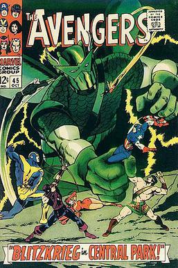 <span class="mw-page-title-main">Super-Adaptoid</span> Supervillain in Marvel comics