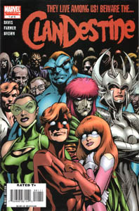 ClanDestine (Vol. 2) #1 (April 2008). Art by Alan Davis. CDestineV2-1.jpg