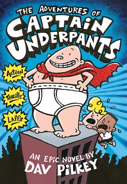 <i>The Adventures of Captain Underpants</i> 1997 novel by Dav Pilkey